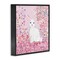 Stupell Industries Playful Flopsy Floral Rabbit Framed Giclee, design by Clare Tupper